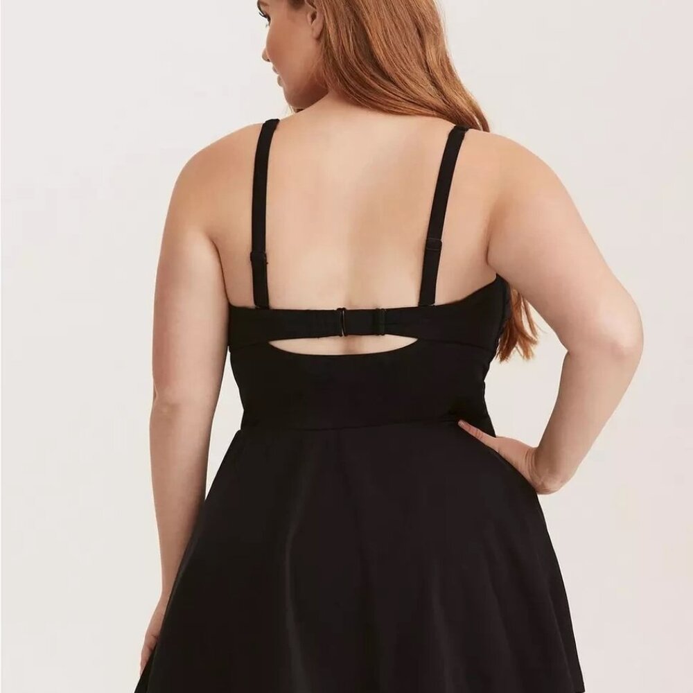 Torrid One Piece Swimsuit - Plus Size - Black Torrid Size 3 (3x) - Picture 7 of 8